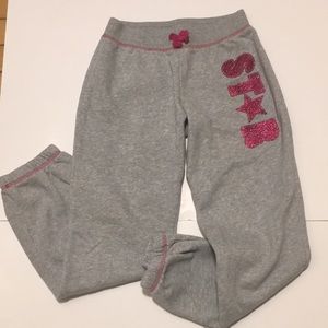 Children’s places star sweats pants size 10/12
